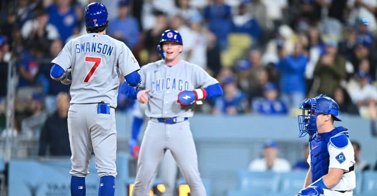 Cubs 6, Dodgers 4: Dansby Swanson’s ninth inning homer gives the Cubs their 10th straight win