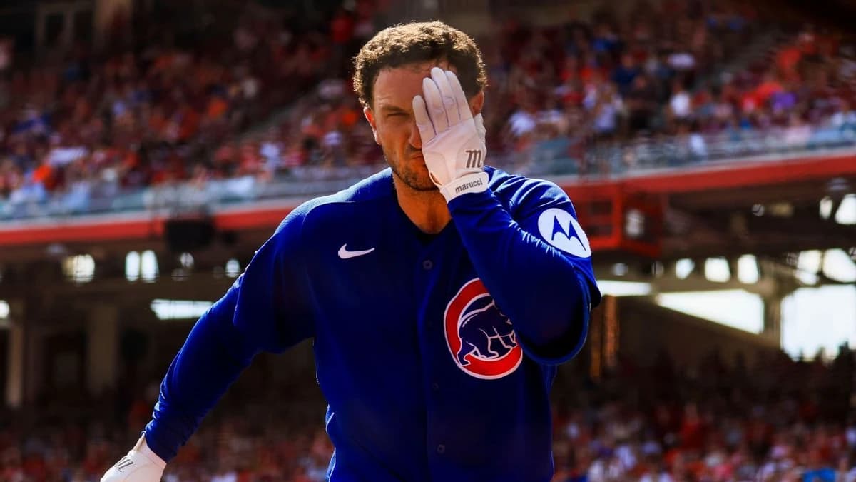 Cubs' Bregman hit in face by foul ball while on deck, sent to hospital for tests