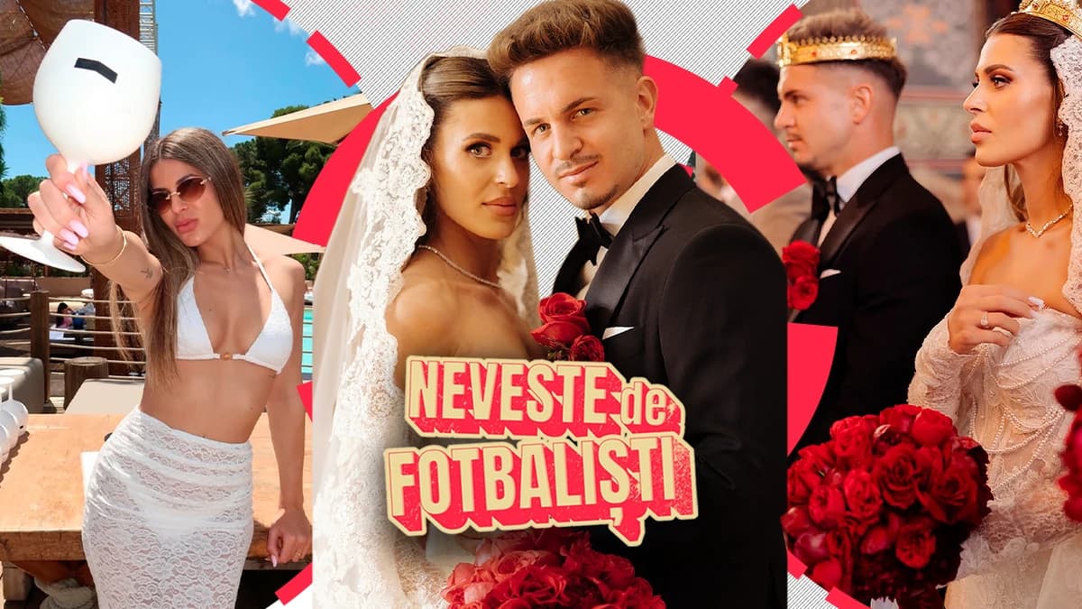 Cum a arătat nunta lui Alex Pop cu Sarah: fotbalistul a lipsit de la marele derby pentru barajul Con
