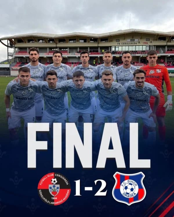 Cupa României: Csikszereda - FC Bihor Oradea 1-2