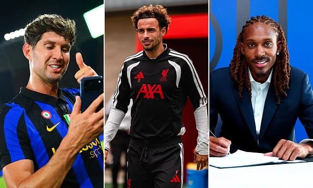 Curtis Jones to leave Liverpool in £30m transfer to Inter Milan - as the third member of Italian gia