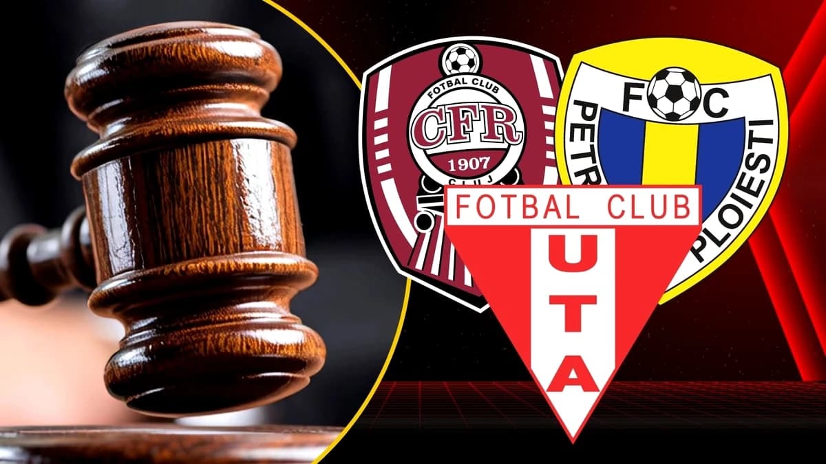 Cutremur în SuperLiga: CFR Cluj, UTA și Petrolul, în pericol să fie depunctate drastic din cauza dat