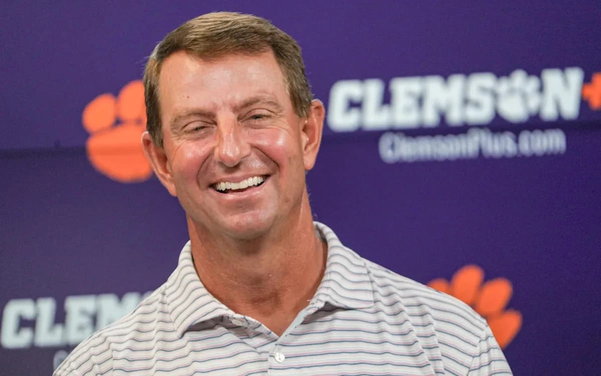 Dabo Swinney takes tumble, remains in Top 10 of latest head coach rankings