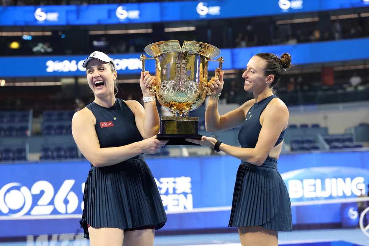 Dabrowski, Stefani win China Open for fifth title of the season
