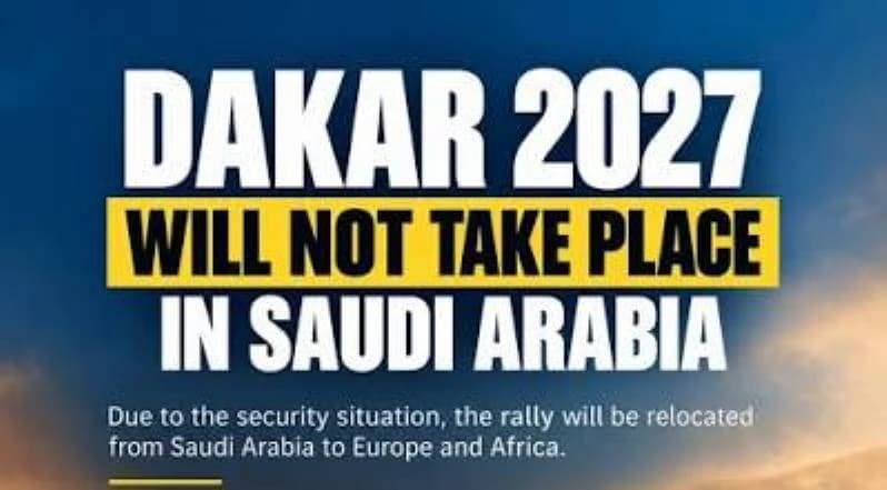 Dakar 2027: Raliul se va desfăşura, dar nu în Arabia Saudită