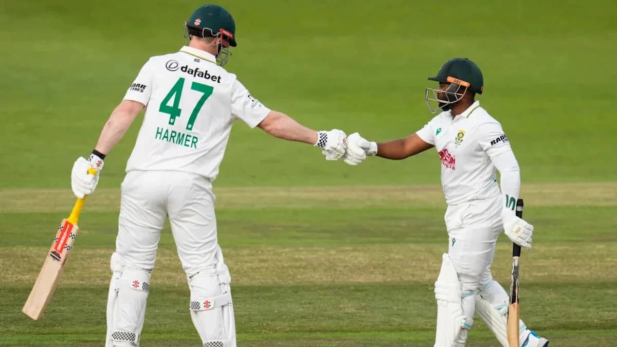 Dale Steyn’s 18-year-old record falls as Simon Harmer scripts history against Australia