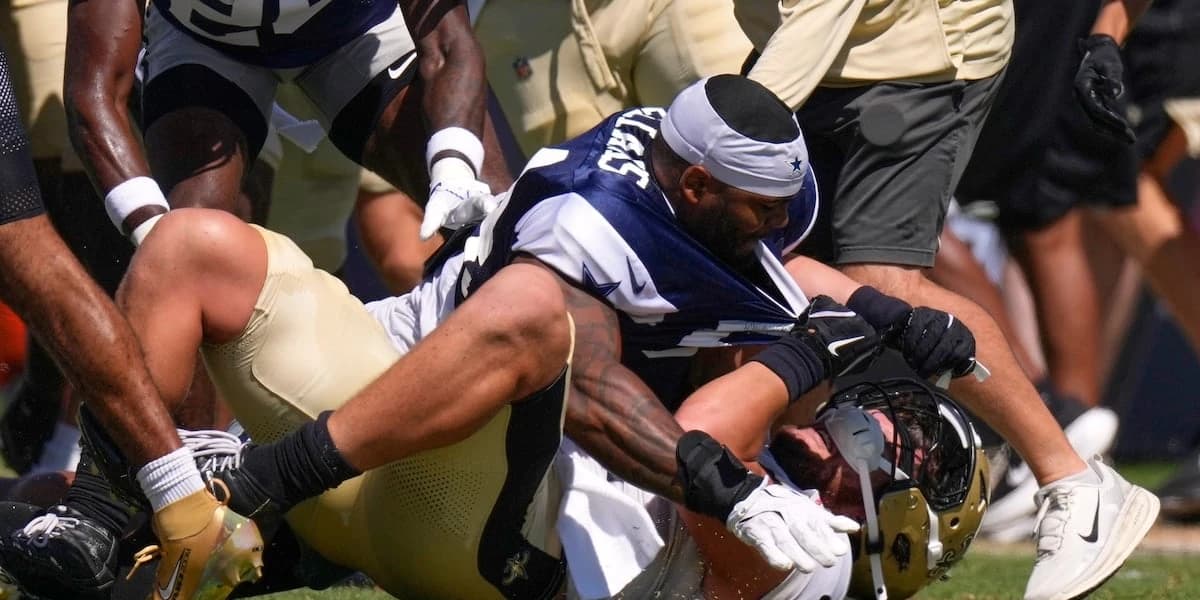 Dallas Cowboys and New Orleans Saints fined $500,000 apiece by NFL for fights during a joint practic