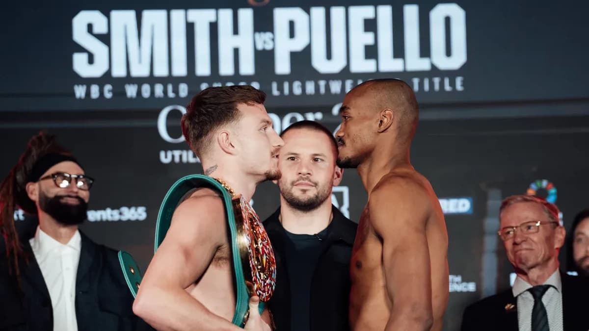 Dalton Smith vs. Alberto Puello full card results from 2026 WBC super lightweight title clash in She
