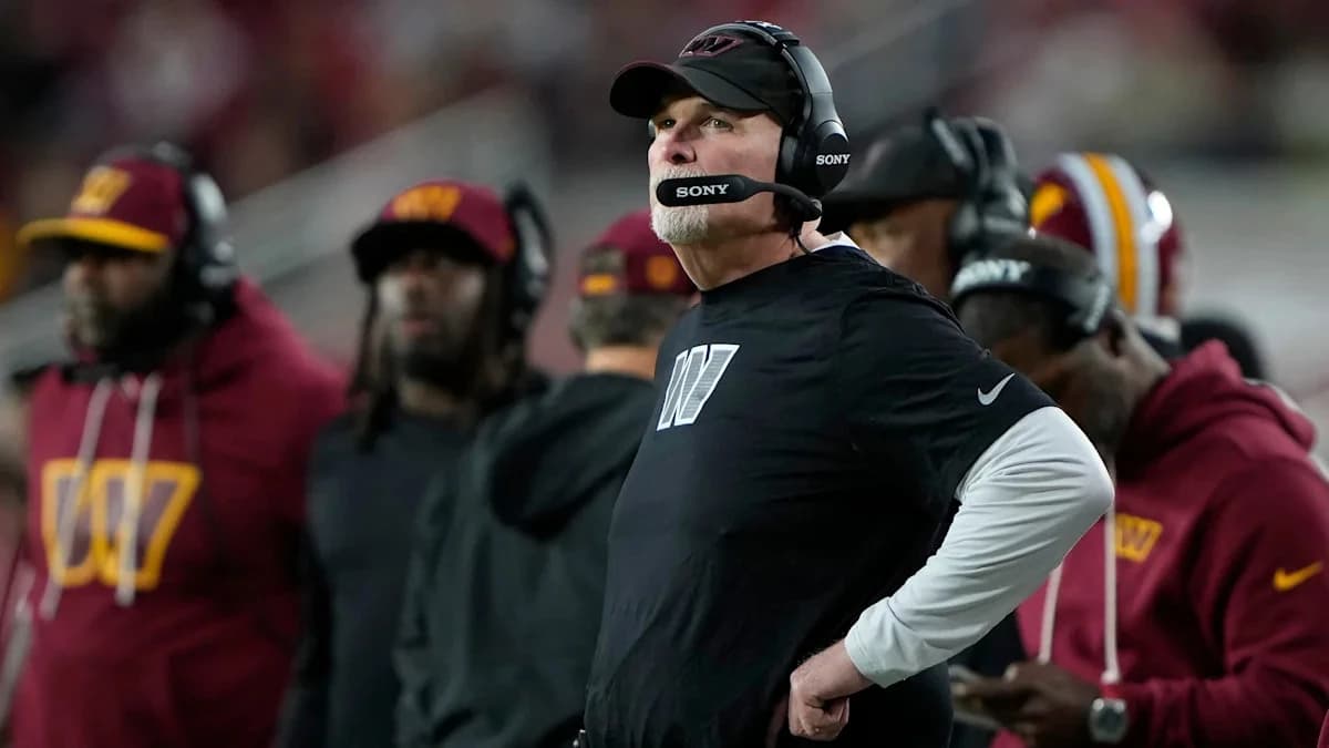 Dan Quinn: Commanders coach on Jayden Daniels, injury updates and more out of bye