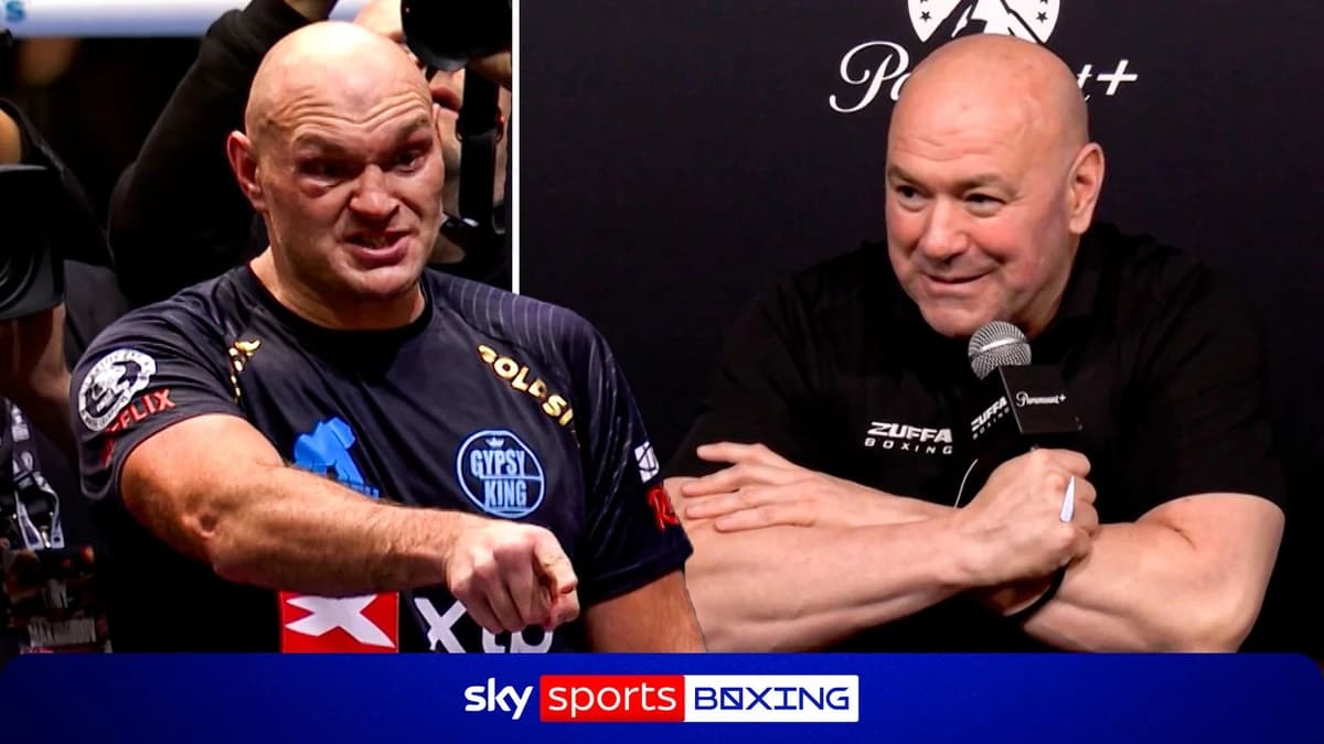 Dana White teases Anthony Joshua vs Tyson Fury location and addresses Usyk-Wilder rumours