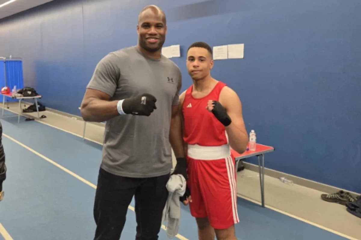 Daniel Dubois cousin, 14, from Bradford is crowned the national schoolboy champion