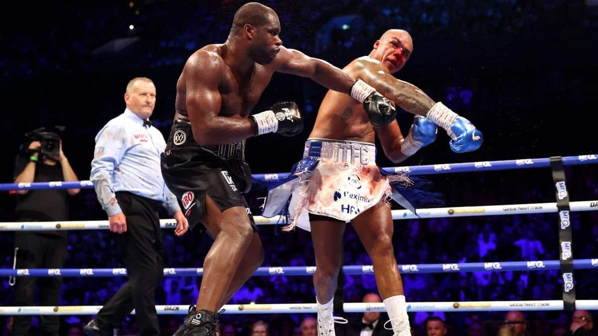 Daniel Dubois, Fabio Wardley remind everyone of boxing's beauty and brutality