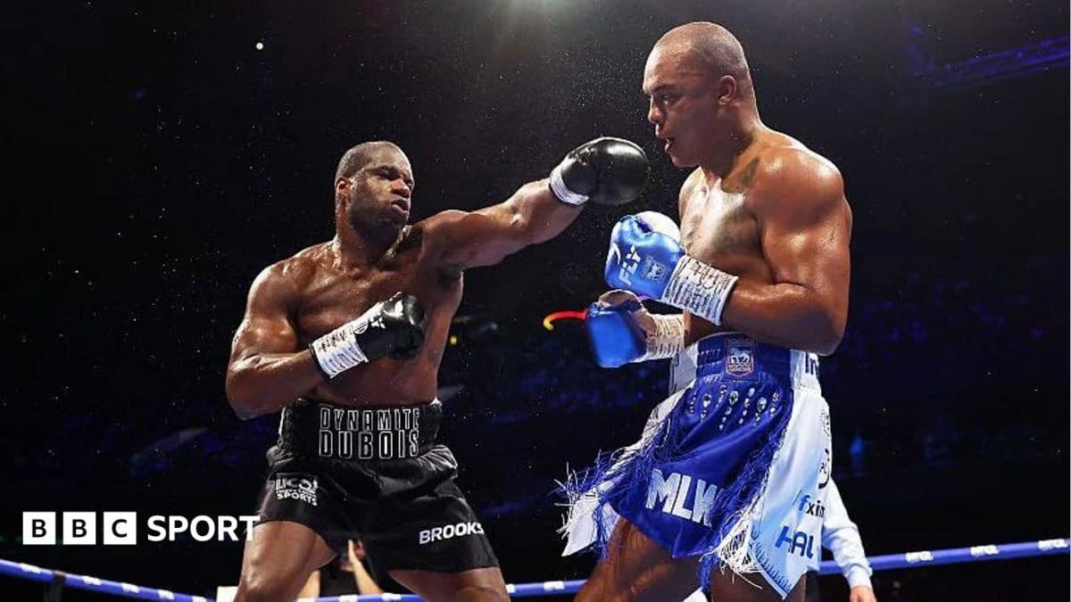 Daniel Dubois vs Fabio Wardley: Heavyweight world title rematch to take place in London