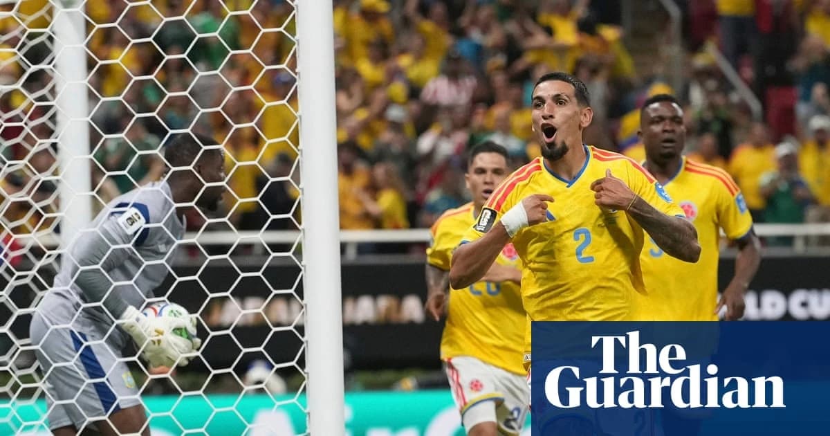 Daniel Muñoz breaks DR Congo resistance to send Colombia into World Cup knockouts