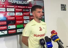 Danny Armstrong explică schema de la golul de 1-0 din Dinamo - U Cluj