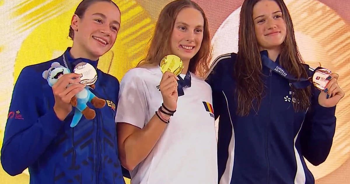 Daria Silișteanu, aur la 50 m spate, la Europenele de juniori! A stabilit un nou record național