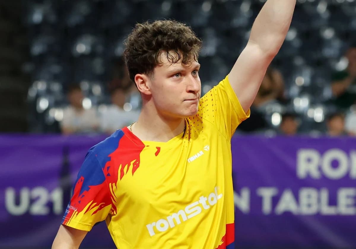 Darius Movileanu, medalie de bronz la simplu masculin, la CE de tenis de masă U21
