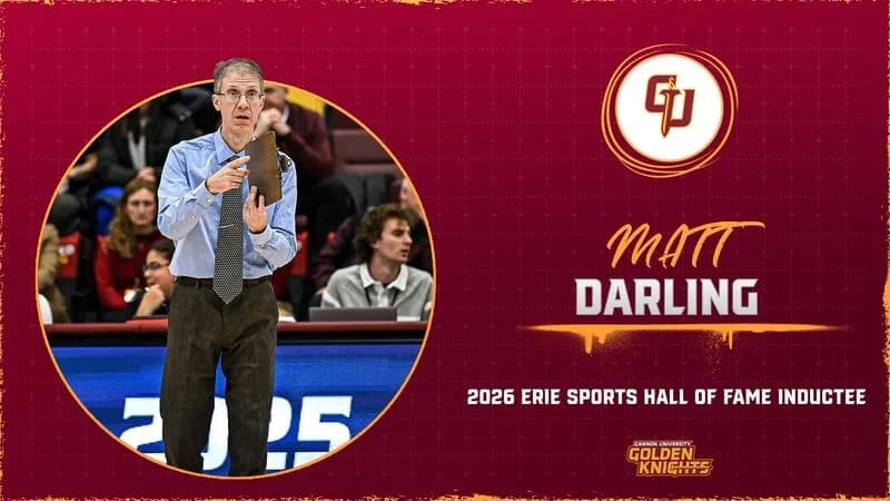 Darling to be Inducted Into Erie Sports Hall of Fame