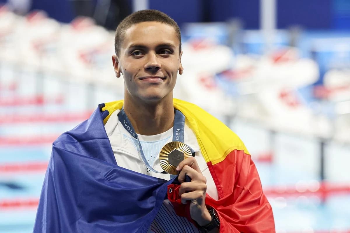 David Popovici a câștigat medalia de aur la Campionatele Naționale de natație din 2026. Prima compet