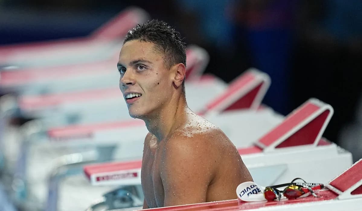 David Popovici a cucerit aurul la 50m liber! A terminat pe primul loc proba de la Campionatele Naţio