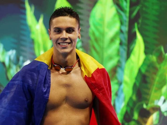 David Popovici a luat al 4-lea aur în 4 zile și a făcut show la Otopeni: ”Sunt rupt de oboseală!”