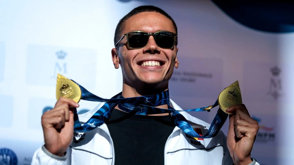 David Popovici, atras de un alt sport după aurul de la Europene! Unde vrea să ajungă în tribune: „A