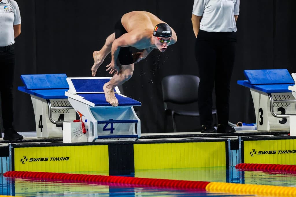 David Popovici, calificat cu al doilea timp în finala probei de 50 m liber la Trofeul Settecolli de