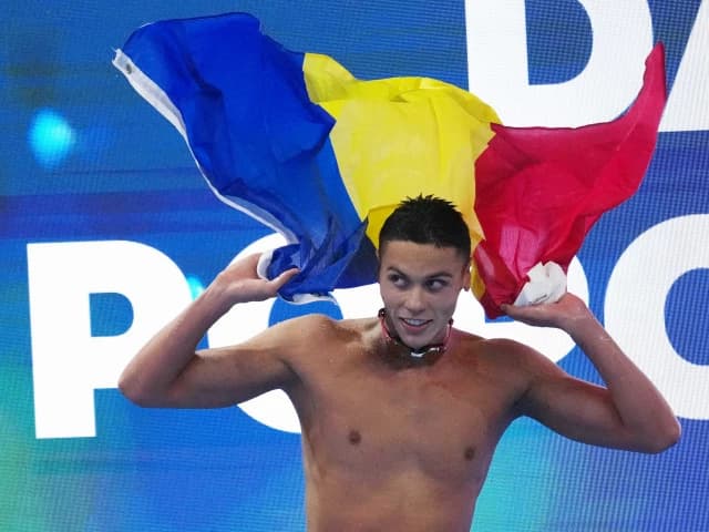David Popovici, cel mai bun timp în serii la 100 de metri liber, la Europenele de înot. Semifinalele