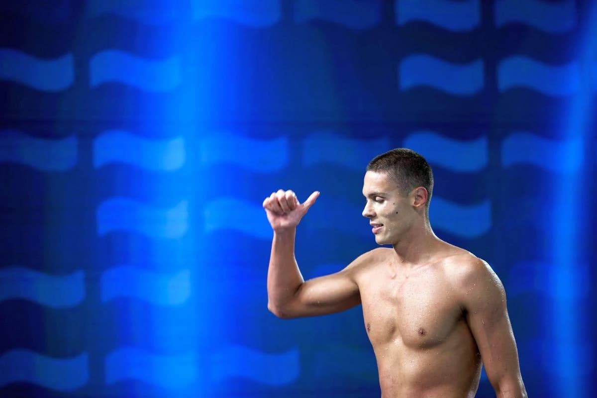 David Popovici, cel mai popular sportiv pe canalele Federației Europene de Natație în perioada Campi