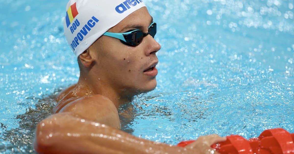 David Popovici concurează azi la Europene, la 100 m liber! Alți 5 români vor intra în bazin