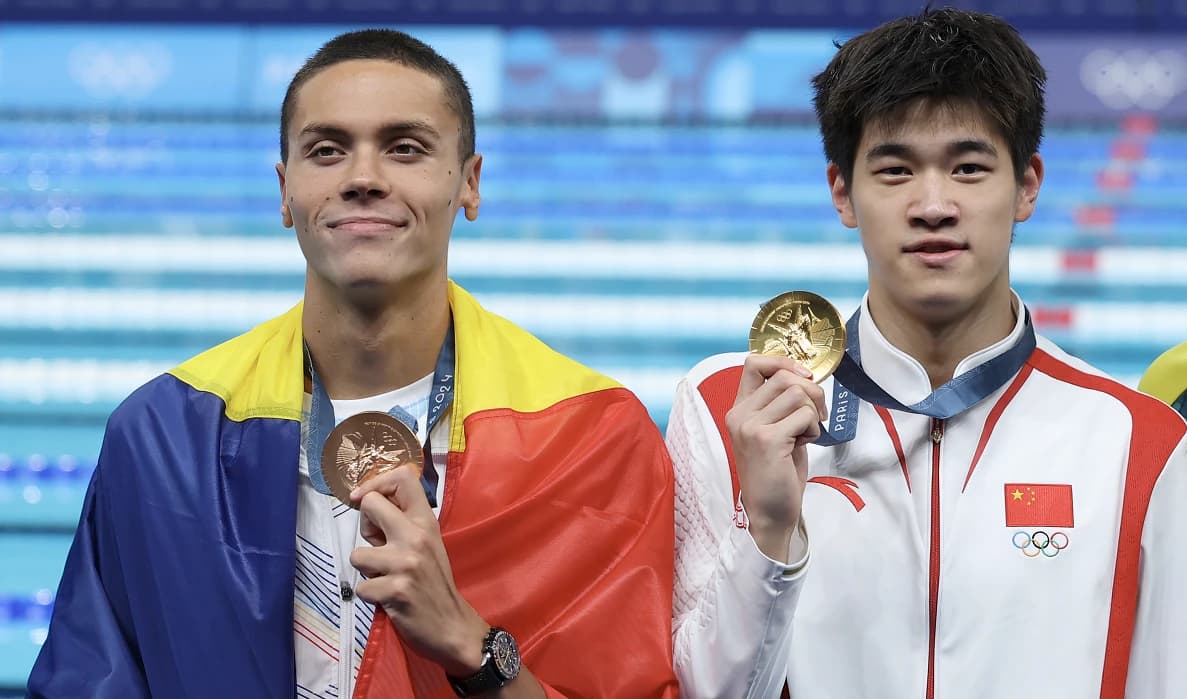 David Popovici, despre recordul mondial, de faţă cu Pan Zhanle: “Am un avantaj”! Ce a spus chinezul