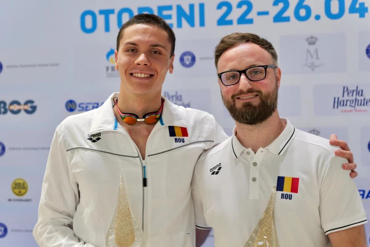 David Popovici, după ce a dominat Campionatele Naționale de la Otopeni: „Și acum, rupt de oboseală,