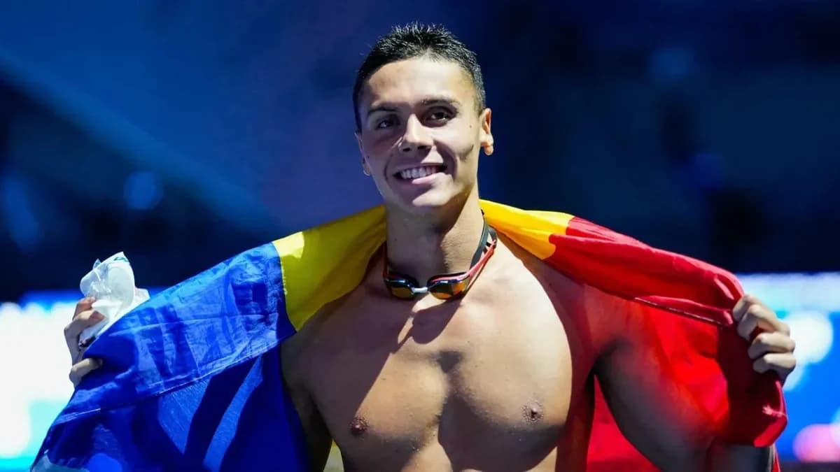 David Popovici e favorit clar pentru americani, care sunt gata de un moment istoric: „E pregătit de