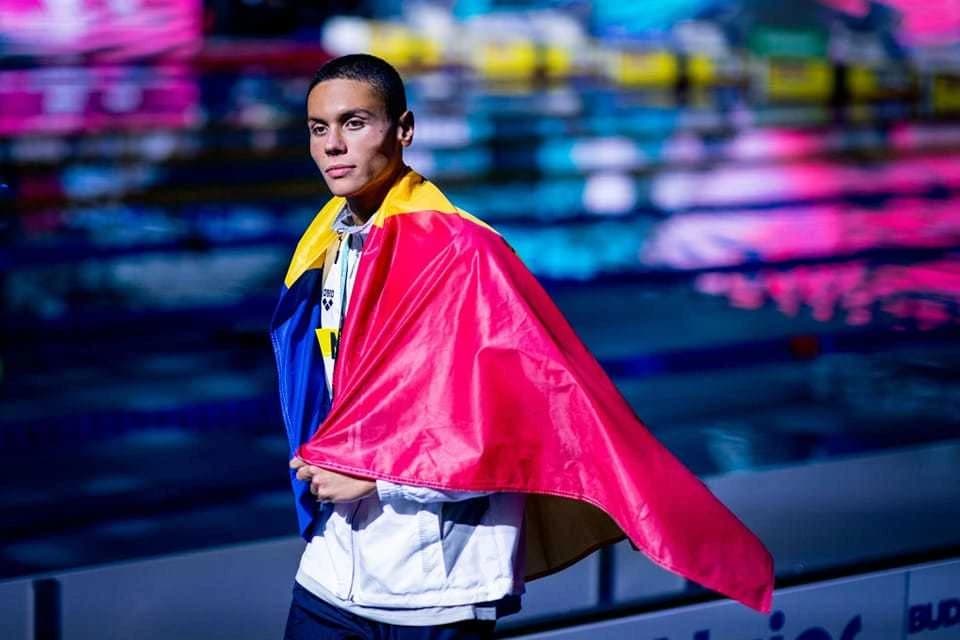 David Popovici, evoluţie perfectă la Campionatul European: A dominat semifinala la 100 m liber şi s-
