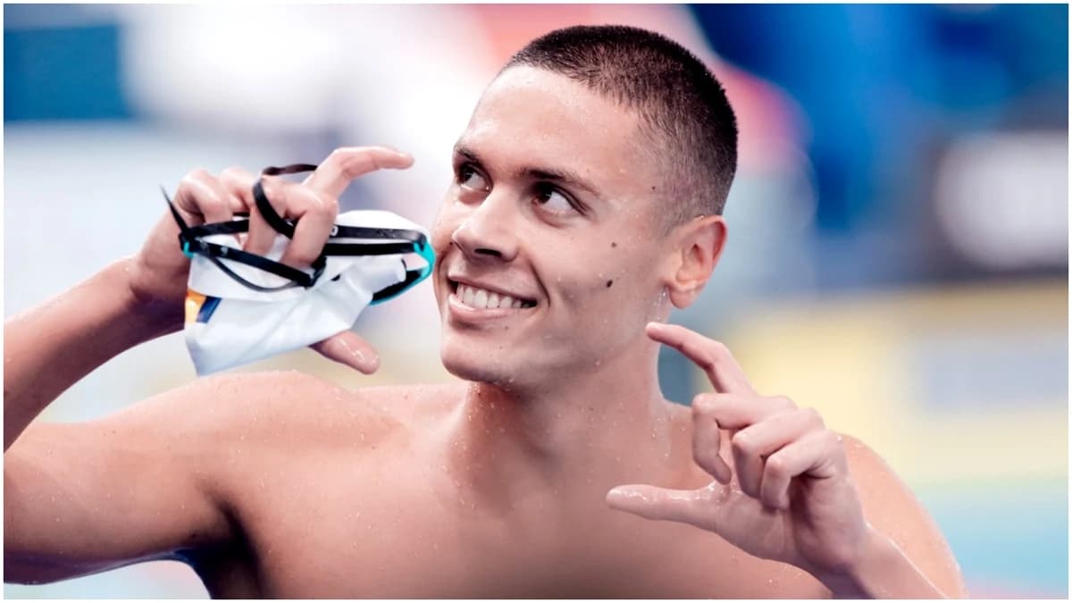 David Popovici, exclusiv FANATIK după calificările la 100 de metri! Marele secret pentru CE de la Pa