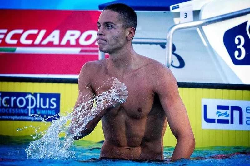 David Popovici, în finală la 200 m liber la Campionatul European, cu cel mai bun timp al semifinalel