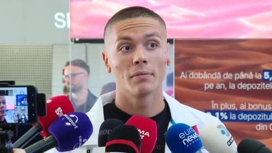 David Popovici, la plecarea din România: ”Paris îmi poartă un pic de noroc”. Urmează să participe la