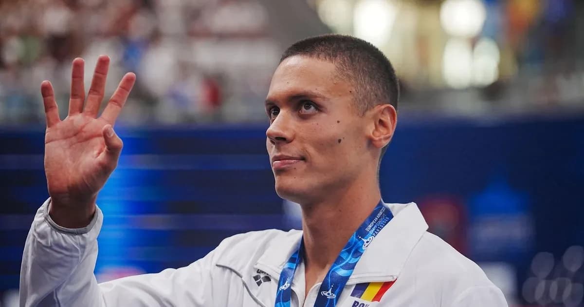 David Popovici, mesaj dur pentru stat: „Premierile întârziate pot schimba viața sportivilor”