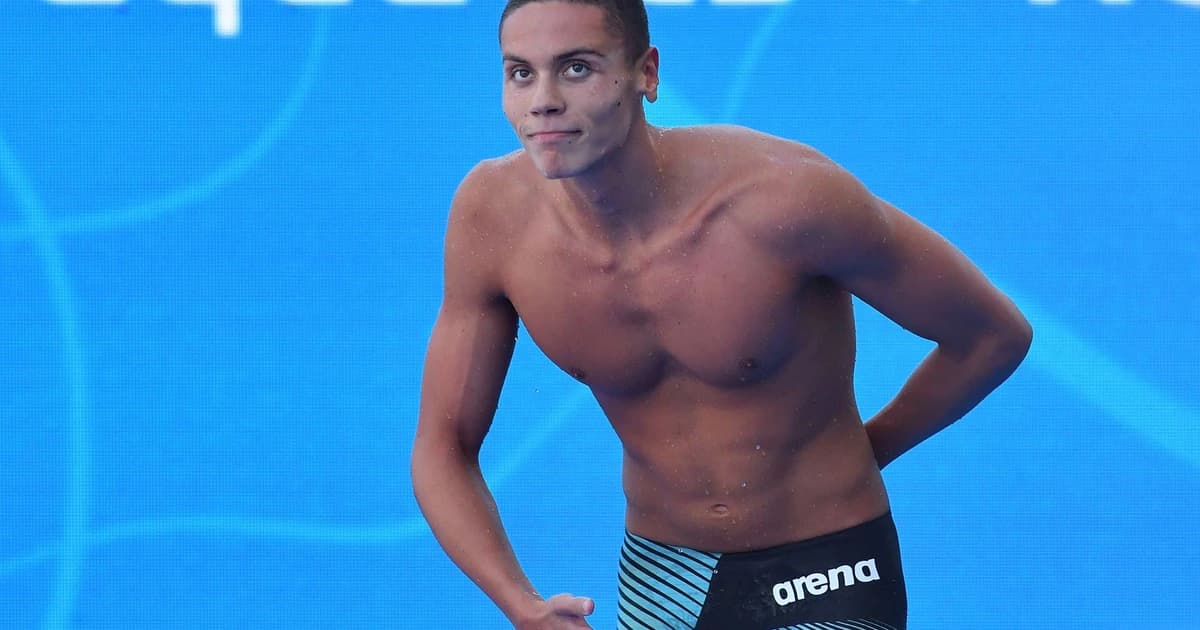 David Popovici, onoare deosebită! European Aquatics, gest superb față de român: "De expus la Louvre"