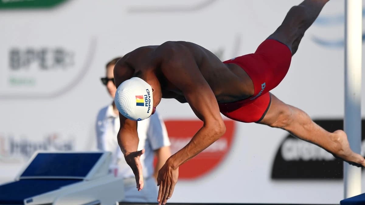 David Popovici revine în bazin la Foro Italico! Programul campionului olimpic la Settecolli 2026 şi