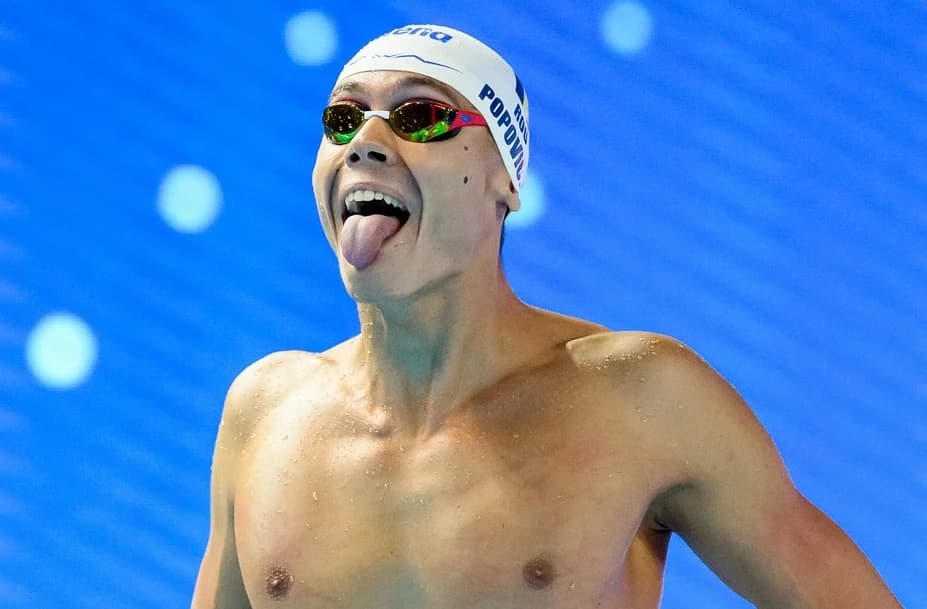 David Popovici s-a calificat în finala 200 metri liber la Settecolli! Va lupta pentru a treia medali