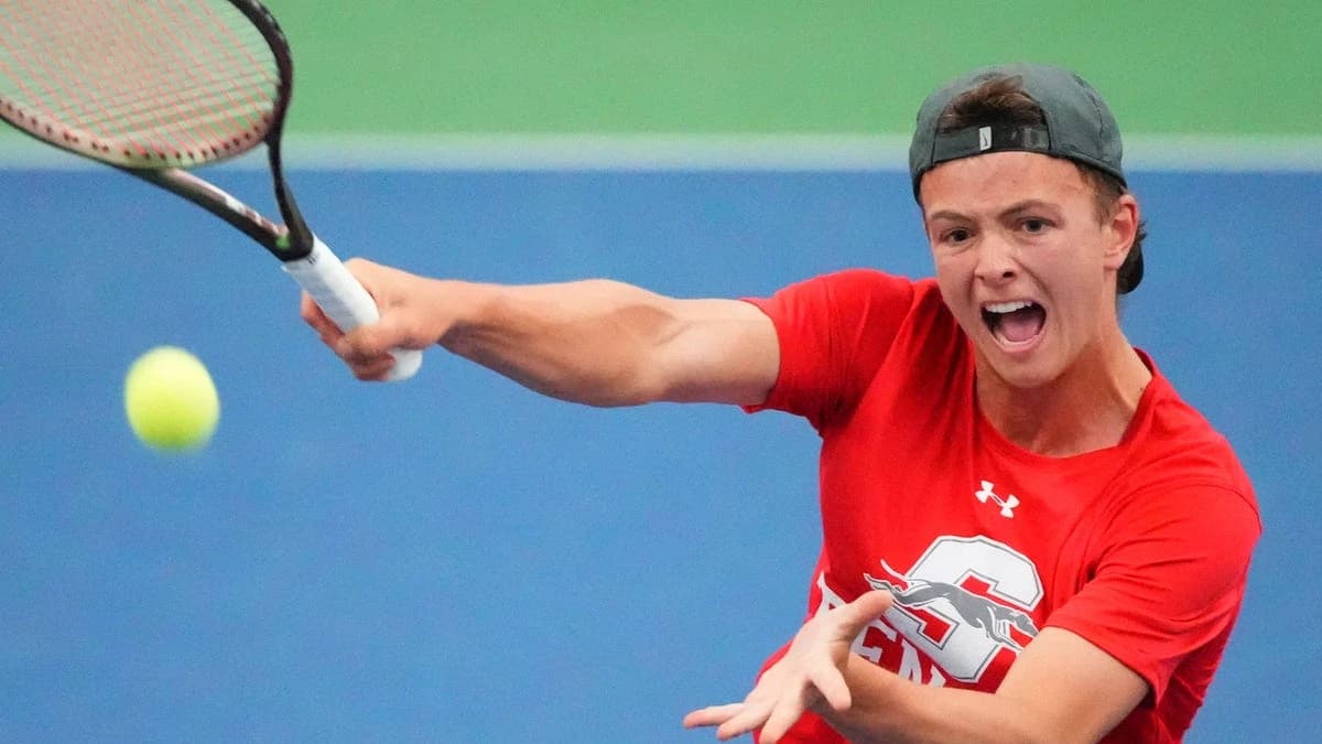 Day 1 photos of the 2026 WIAA boys tennis individual state tournament