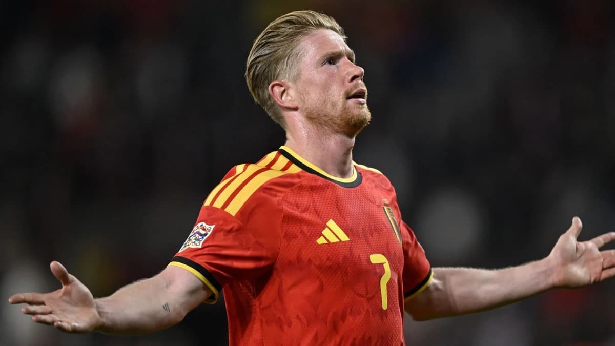 De Bruyne nets 200th career goal to lead Belgium past Turkiye