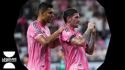 De Paul & Miami honor Messi on emotional Leagues Cup night