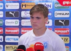 Debutant în competițiile europene, David Matei deplânge eliminarea Craiovei: „Degeaba căutăm scuze”