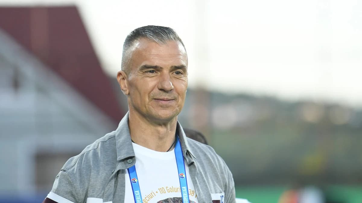DECLARAȚII Daniel Pancu şi-a anunțat în direct plecarea de la CFR Cluj la Rapid: „Ultimul meci. În a