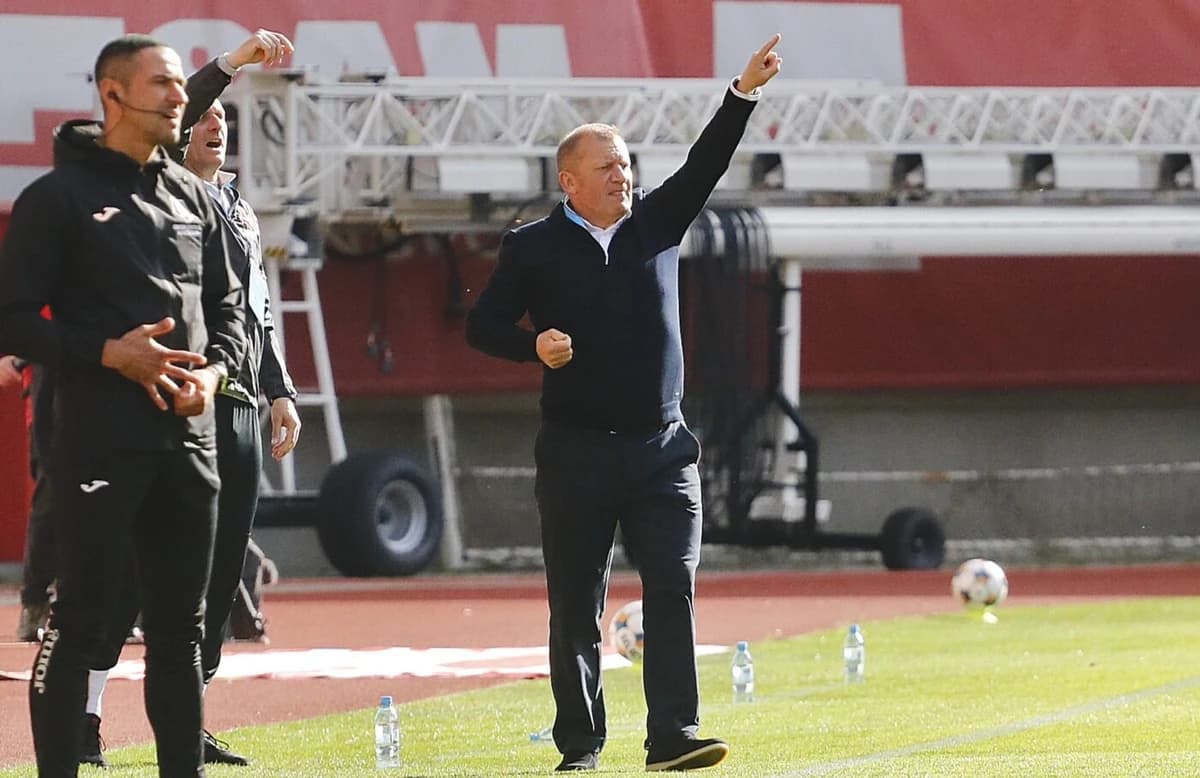DECLARAȚII Dorinel Munteanu, atac dur la arbitraj după Hermannstadt – Csikszereda 0-0: „Ne luptăm cu