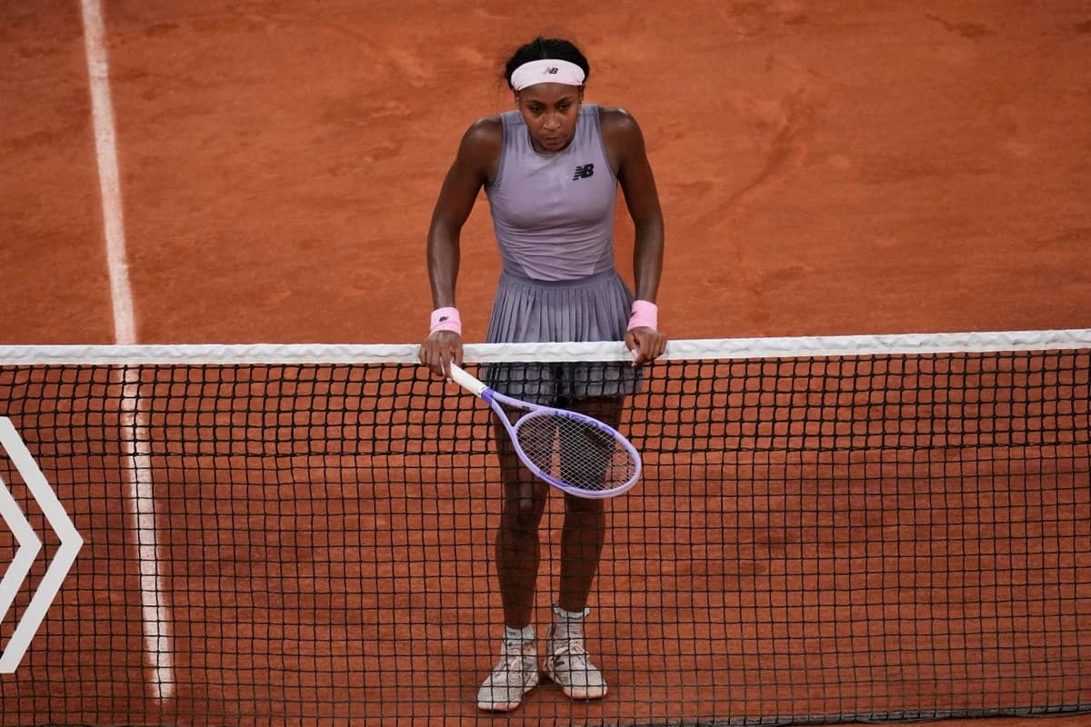 Defending champion Coco Gauff crashes out in third round of the French Open