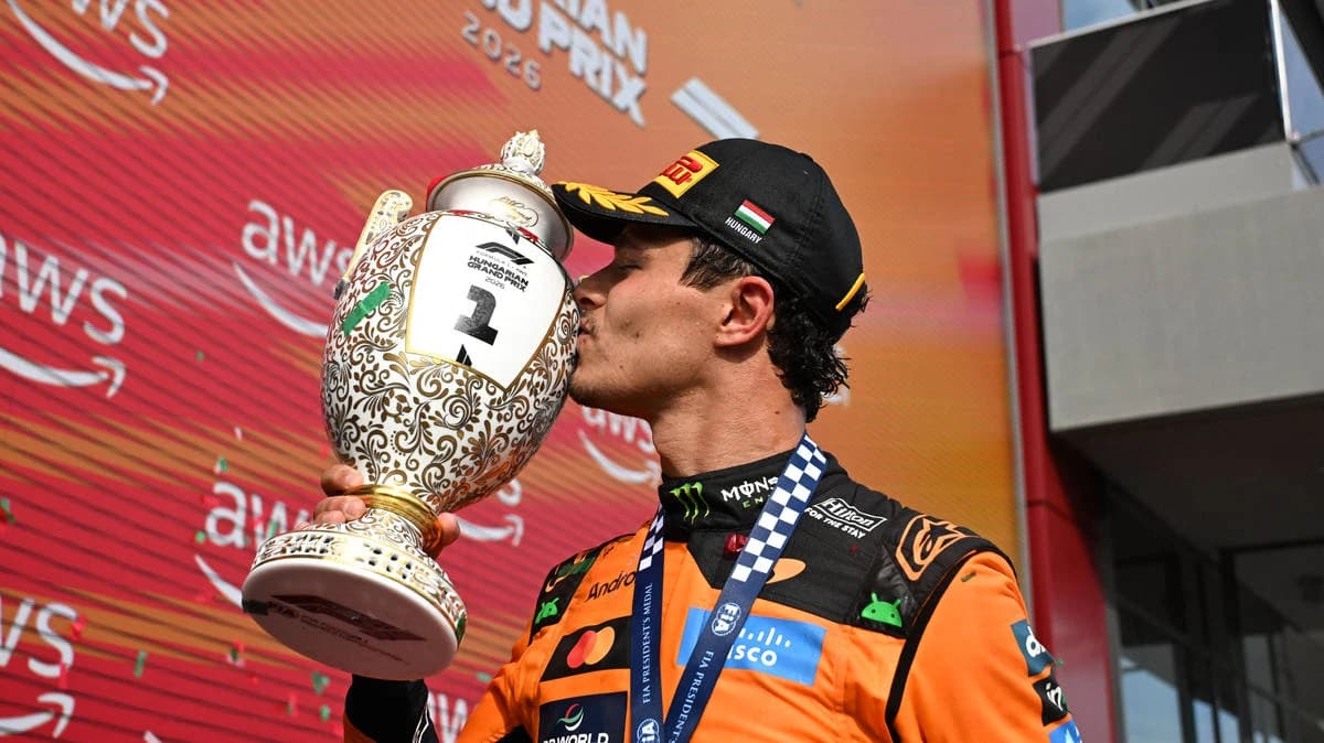Defending champion Lando Norris claims first win of the season in Hungary