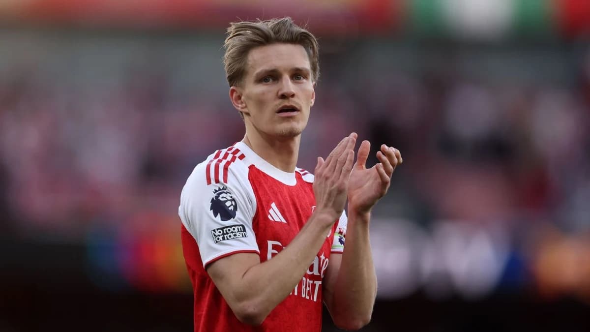 Ødegaard: Title-chasing Arsenal in 'amazing positi...
